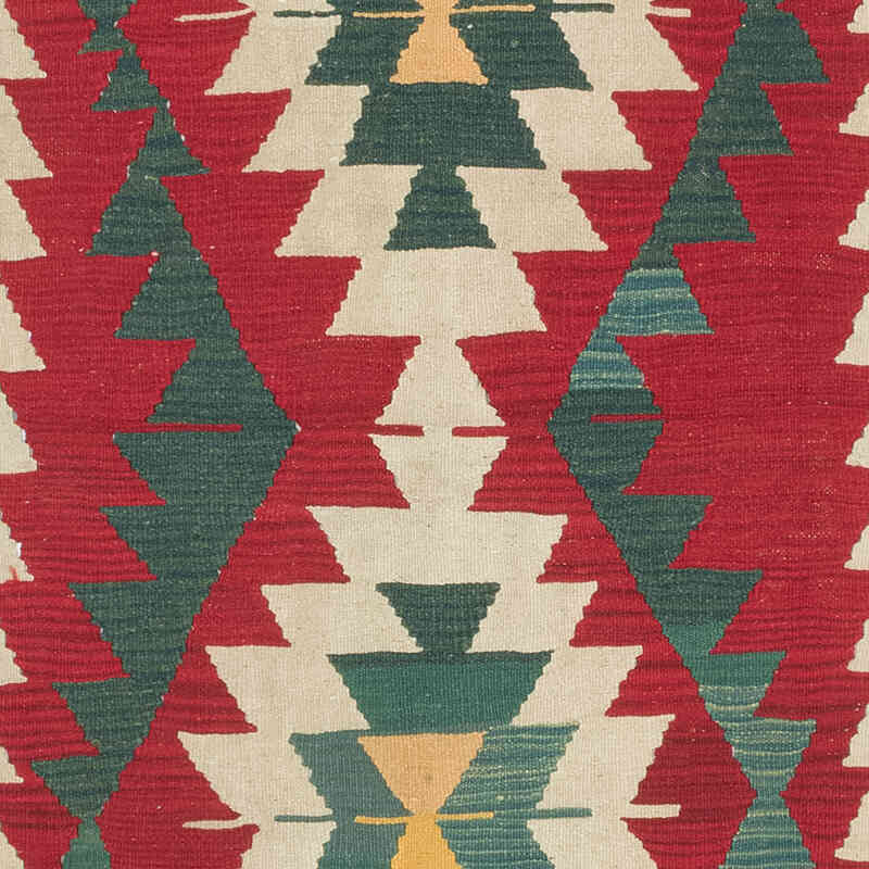 New Handwoven Turkish Kilim Rug - 3' 10" x 5' 7" (46" x 67") - K0081960