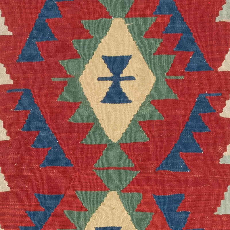 New Handwoven Turkish Kilim Rug - 2'  x 5' 9" (24" x 69") - K0081961