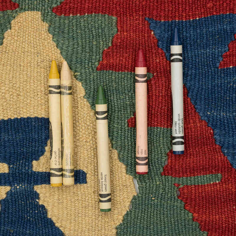 New Handwoven Turkish Kilim Rug - 2'  x 5' 9" (24" x 69") - K0081961