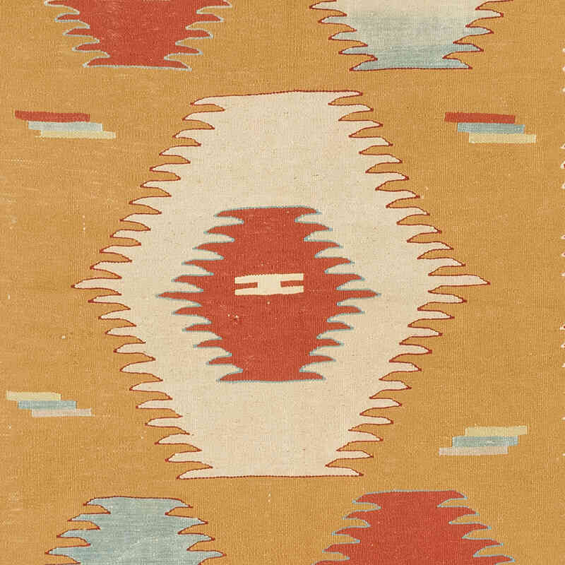 New Handwoven Turkish Kilim Rug - 3' 9" x 5' 10" (45" x 70") - K0081964