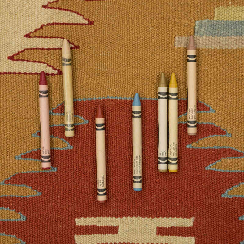 New Handwoven Turkish Kilim Rug - 3' 9" x 5' 10" (45" x 70") - K0081964