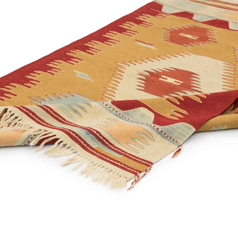 New Handwoven Turkish Kilim Rug - 3' 9" x 5' 10" (45" x 70") - K0081964
