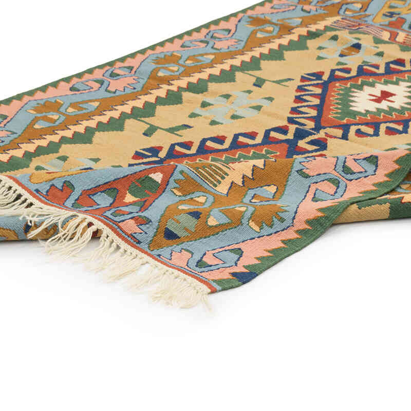 New Handwoven Turkish Kilim Rug - 4'  x 5' 9" (48" x 69") - K0081968