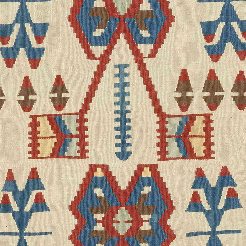 New Handwoven Turkish Kilim Rug - 3' 10" x 5' 7" (46" x 67") - K0081969
