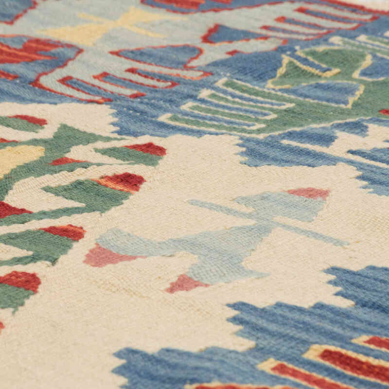 New Handwoven Turkish Kilim Rug - 3' 11" x 5' 11" (47" x 71") - K0081970