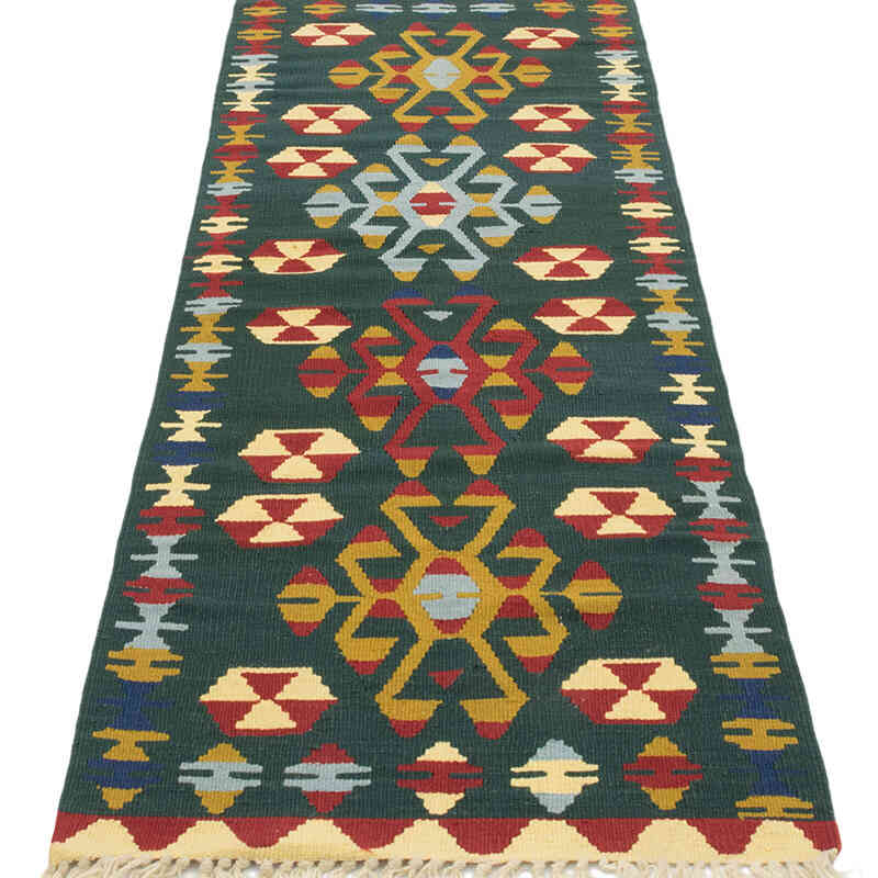 Yeni Kök Boya El Dokuma Kilim - 62 cm x 181 cm - K0081971