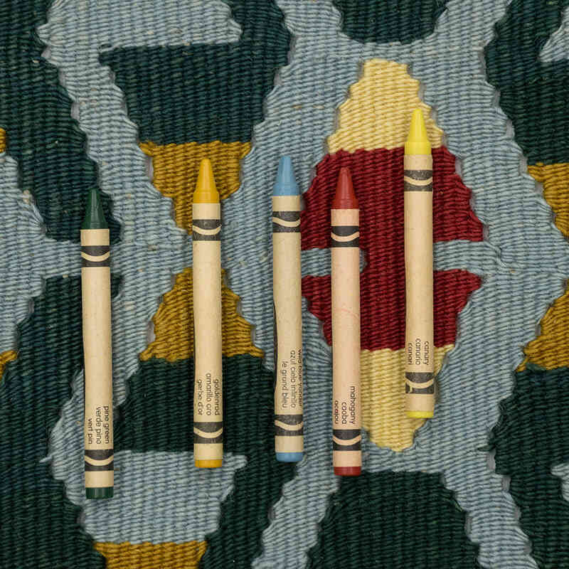 Yeni Kök Boya El Dokuma Kilim - 62 cm x 181 cm - K0081971