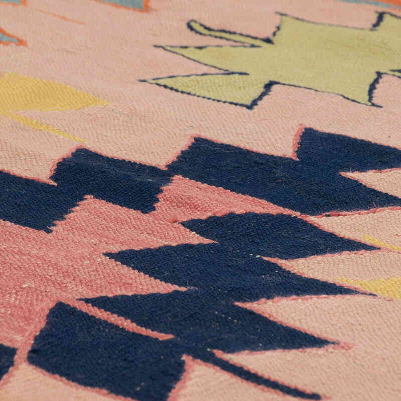 New Handwoven Turkish Kilim Rug - 2' 9" x 7' 9" (33" x 93") - K0081972