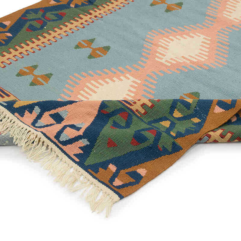 Yeni Kök Boya El Dokuma Kilim - 123 cm x 182 cm - K0081975