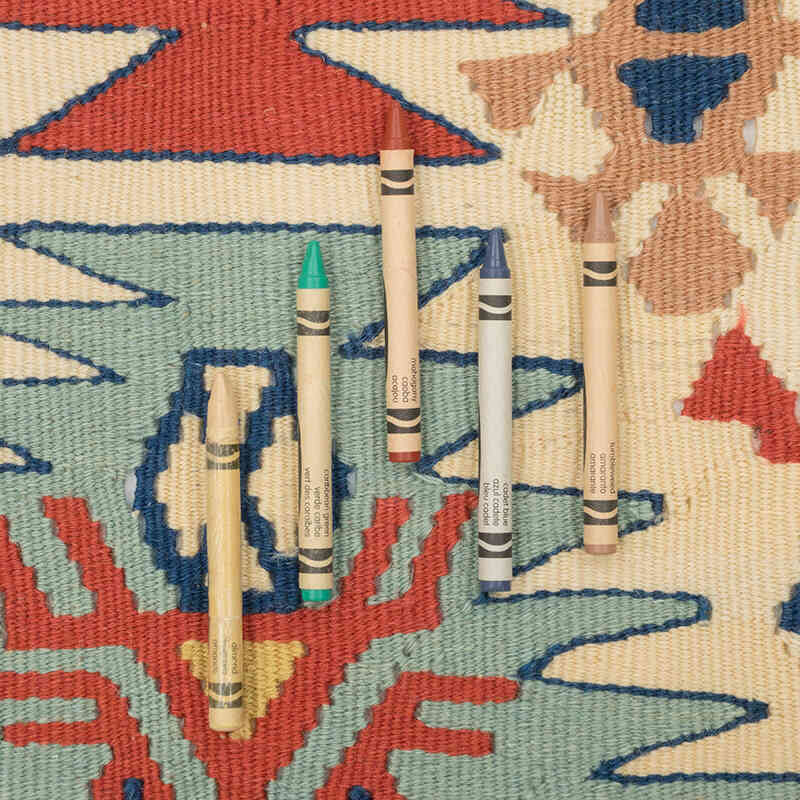 Nueva Alfombra Turca Kilim - 106 cm x 198 cm - K0081977
