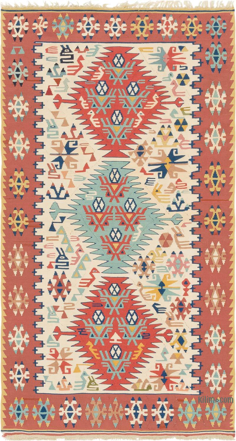 Nueva Alfombra Turca Kilim - 106 cm x 198 cm - K0081977