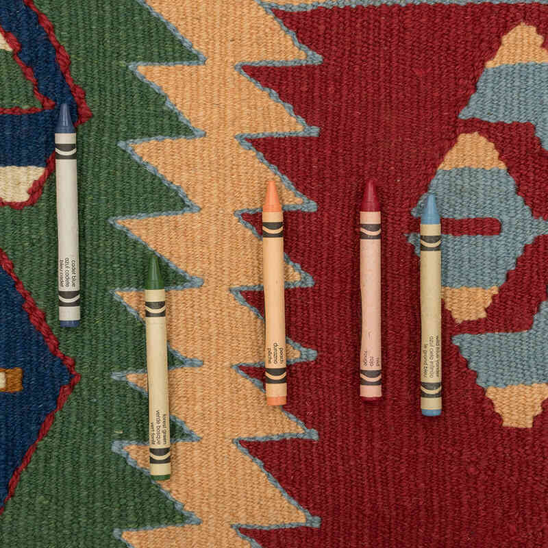 Nueva Alfombra Turca Kilim - 123 cm x 179 cm - K0081978