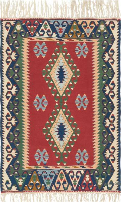 Nueva Alfombra Turca Kilim - 123 cm x 179 cm