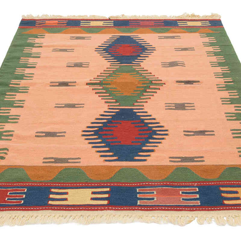 Nueva Alfombra Turca Kilim - 120 cm x 177 cm - K0081982