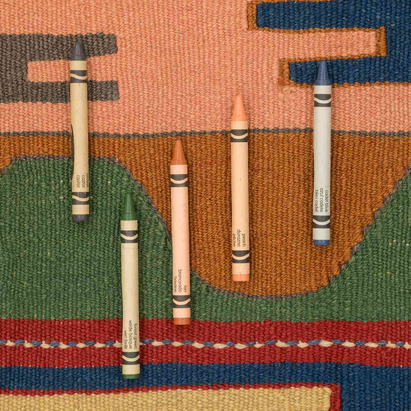 Nueva Alfombra Turca Kilim - 120 cm x 177 cm - K0081982