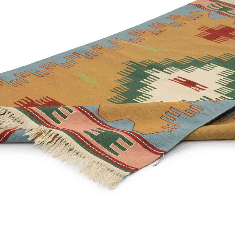 Yeni Kök Boya El Dokuma Kilim - 123 cm x 182 cm - K0081987