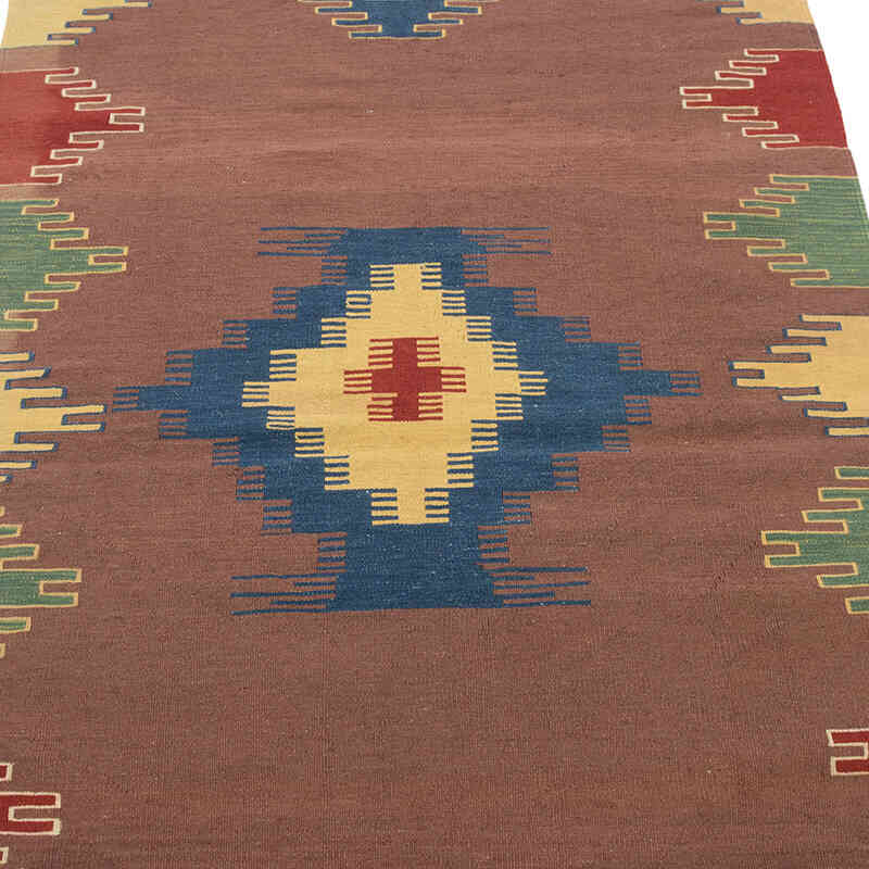 Nueva Alfombra Turca Kilim - 113 cm x 177 cm - K0081988