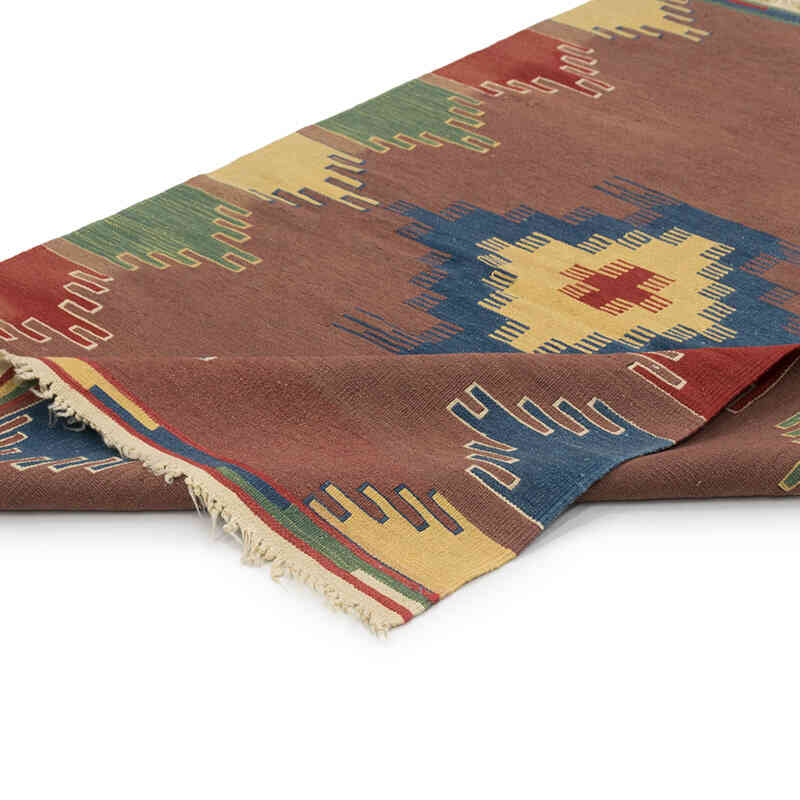 Nueva Alfombra Turca Kilim - 113 cm x 177 cm - K0081988
