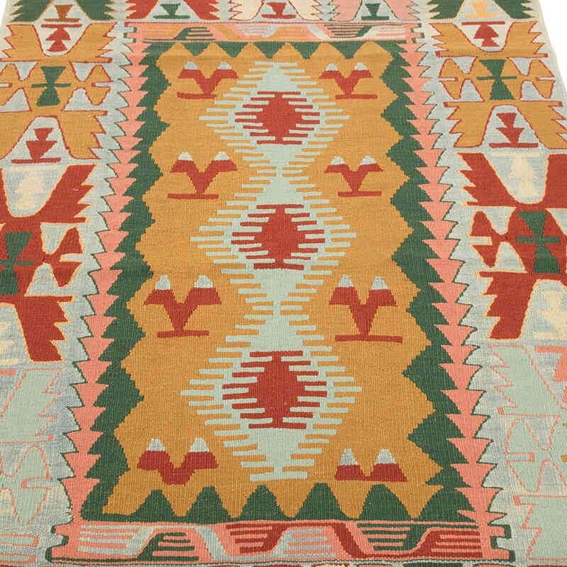 Yeni Kök Boya El Dokuma Kilim - 119 cm x 172 cm - K0081990