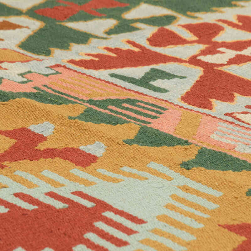 Yeni Kök Boya El Dokuma Kilim - 119 cm x 172 cm - K0081990