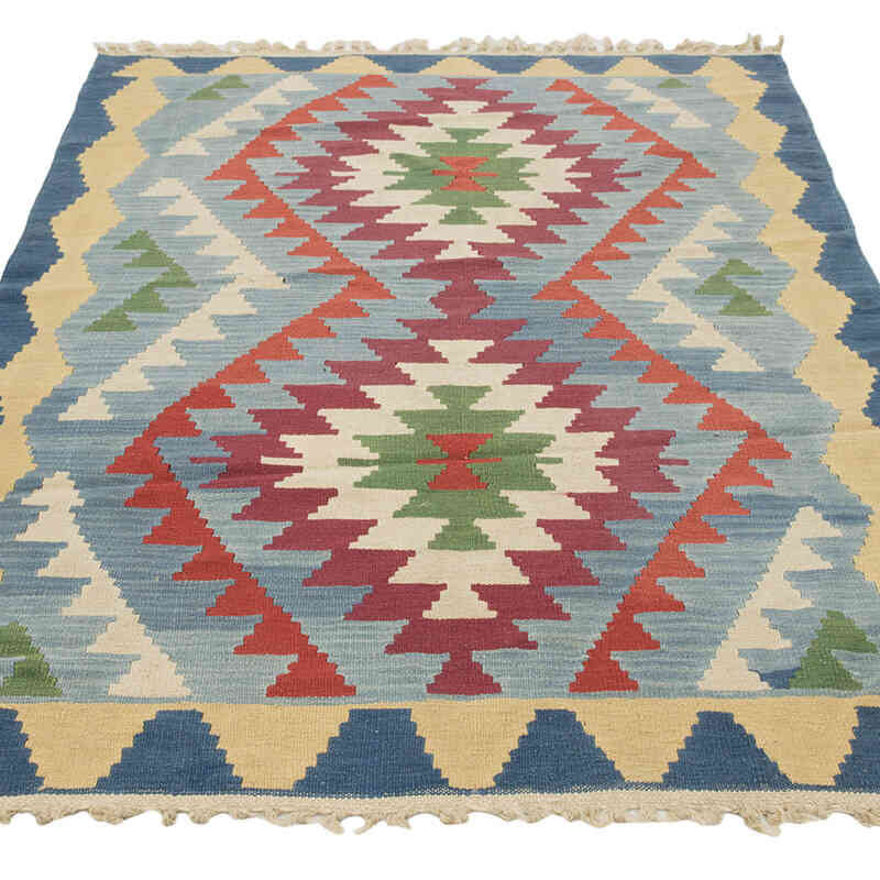Nueva Alfombra Turca Kilim - 122 cm x 175 cm - K0081991