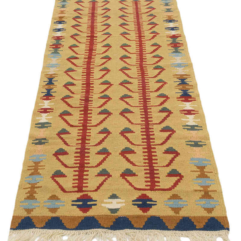 Yeni Kök Boya El Dokuma Kilim - 60 cm x 183 cm - K0081995