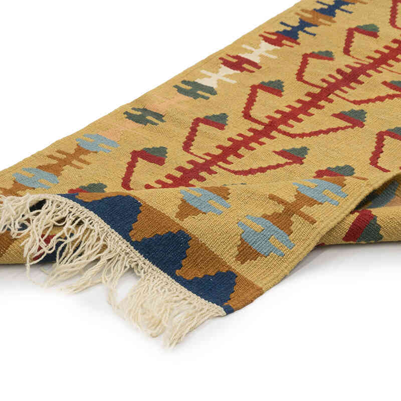 Yeni Kök Boya El Dokuma Kilim - 60 cm x 183 cm - K0081995