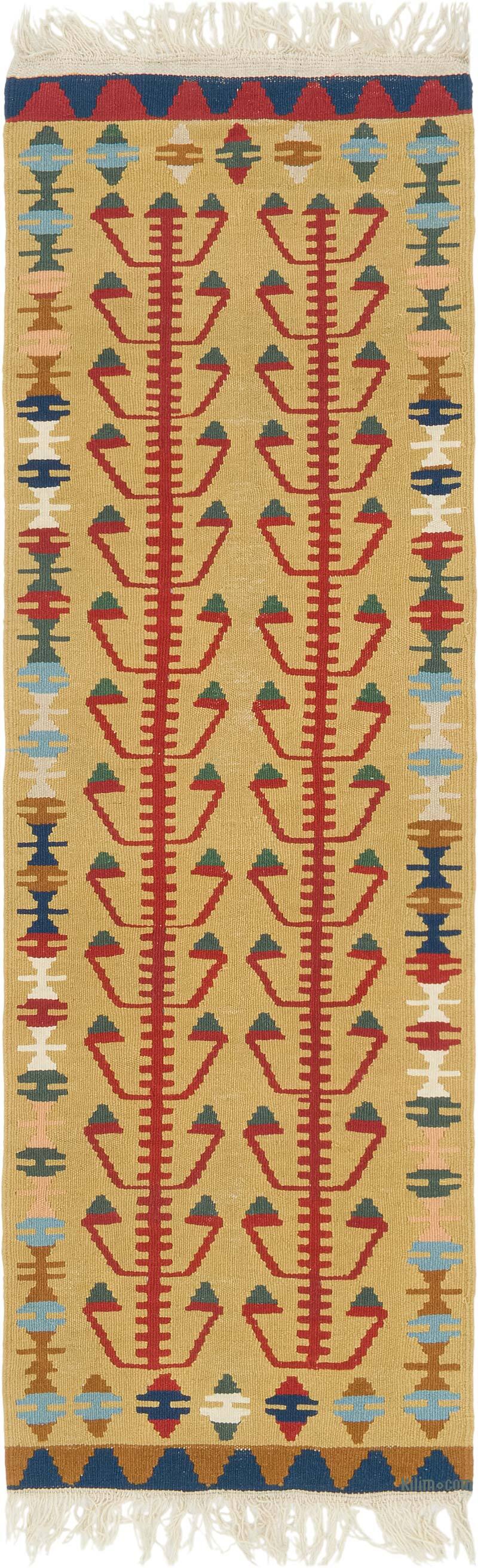 Yeni Kök Boya El Dokuma Kilim - 60 cm x 183 cm - K0081995