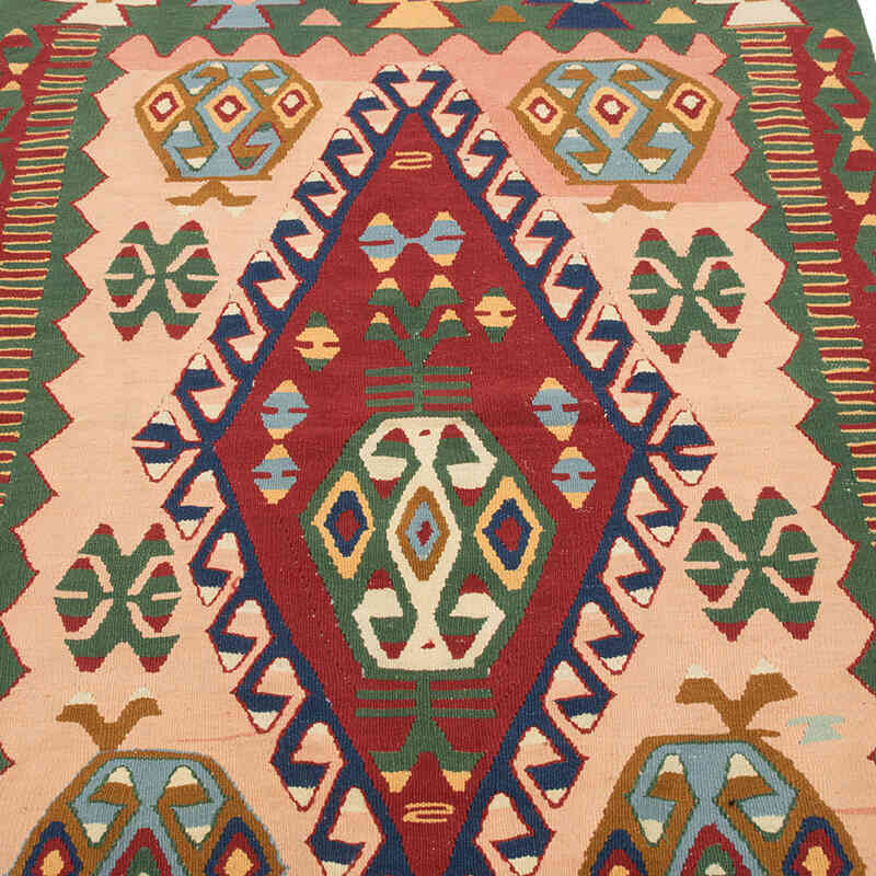 New Handwoven Turkish Kilim Rug - 3' 11" x 5' 6" (47" x 66") - K0081999