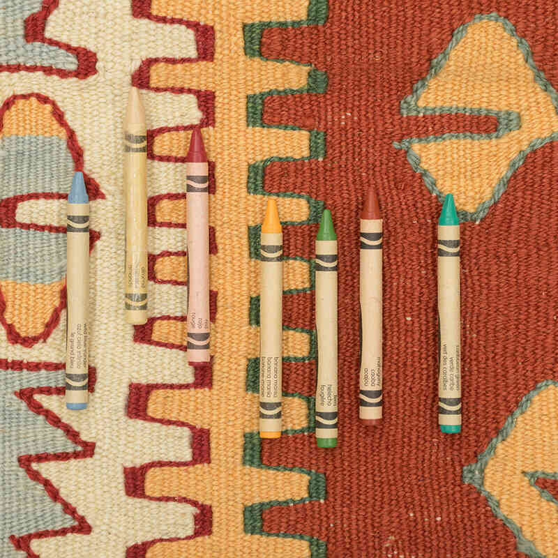 Nueva Alfombra Turca Kilim - 115 cm x 182 cm - K0082000