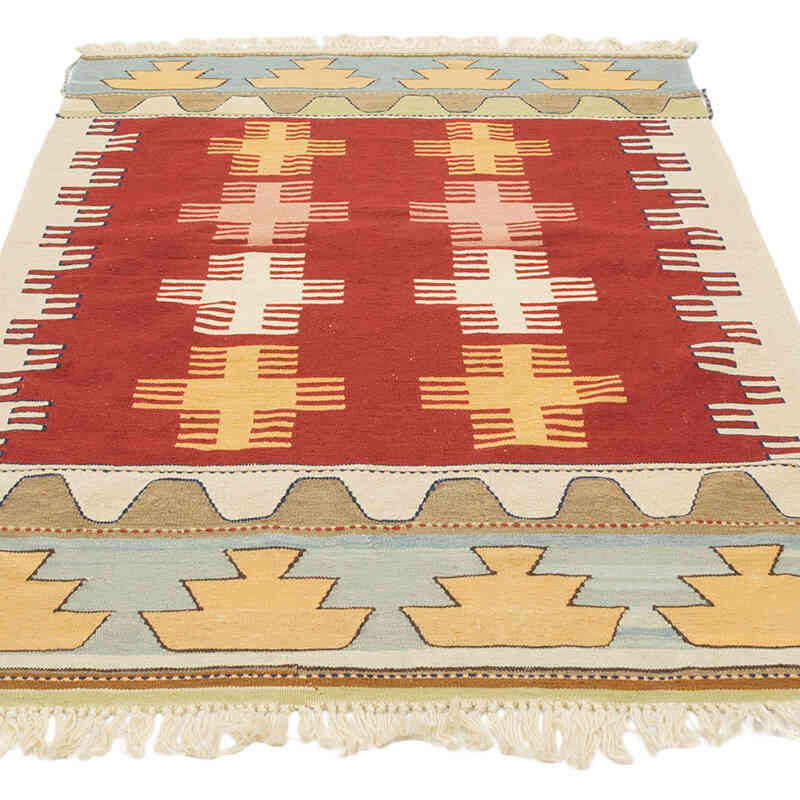 Nueva Alfombra Turca Kilim - 119 cm x 171 cm - K0082001