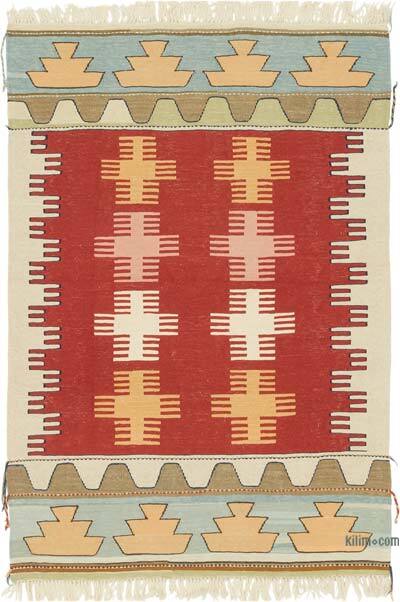 Yeni Kök Boya El Dokuma Kilim - 119 cm x 171 cm