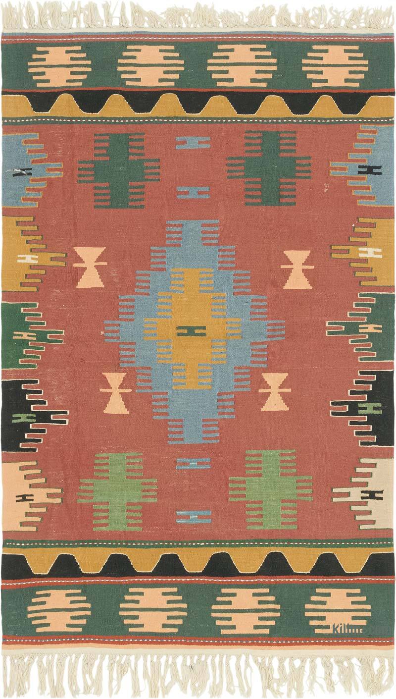 Nueva Alfombra Turca Kilim - 117 cm x 187 cm - K0082002