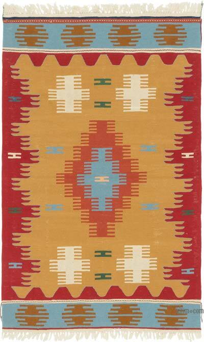 Yeni Kök Boya El Dokuma Kilim - 120 cm x 190 cm