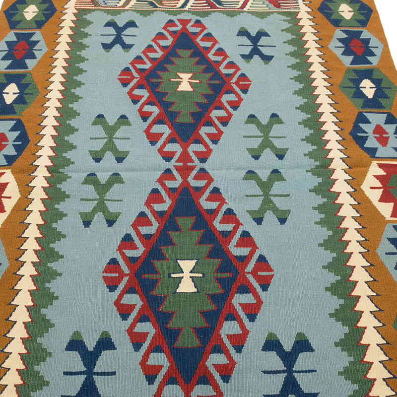 Nueva Alfombra Turca Kilim - 123 cm x 177 cm - K0082007