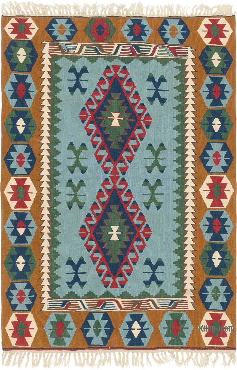 Nueva Alfombra Turca Kilim - 123 cm x 177 cm - K0082007