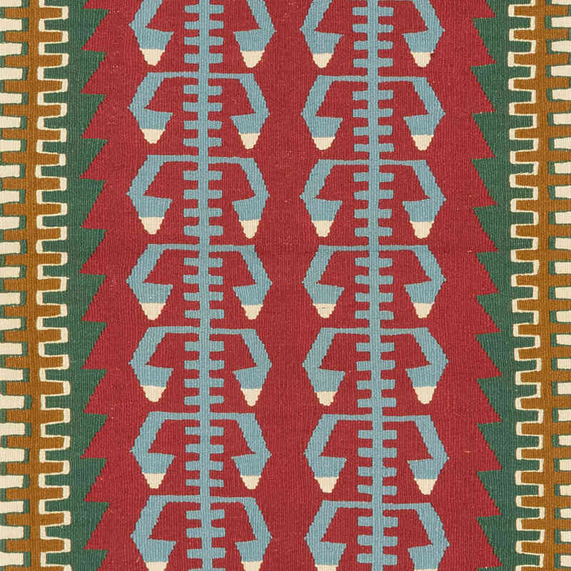 Nueva Alfombra Turca Kilim - 117 cm x 185 cm - K0082008