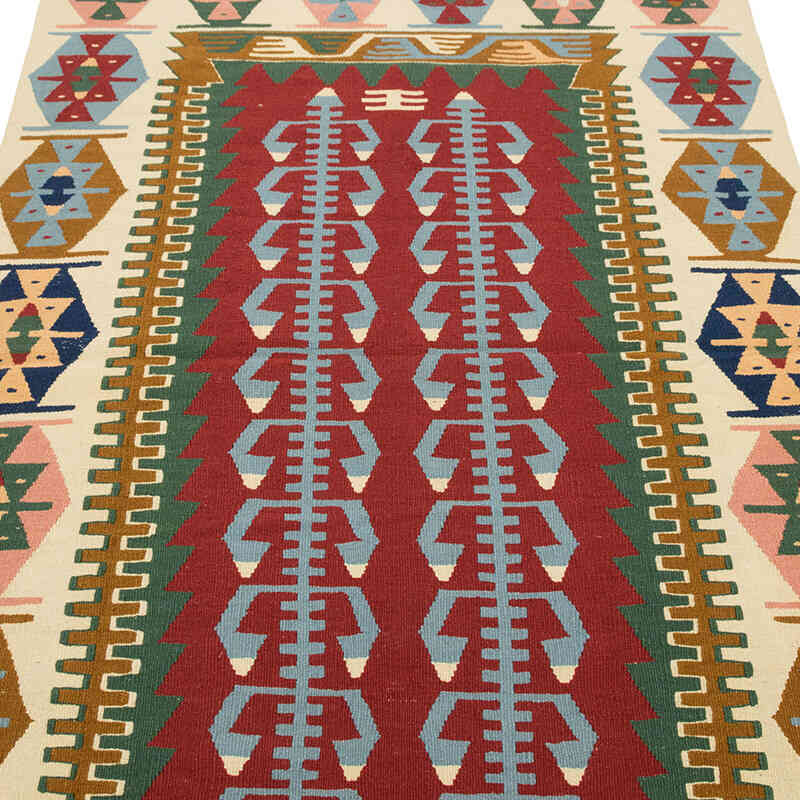 Nueva Alfombra Turca Kilim - 117 cm x 185 cm - K0082008