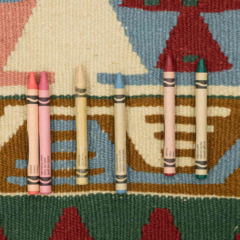 Nueva Alfombra Turca Kilim - 117 cm x 185 cm - K0082008