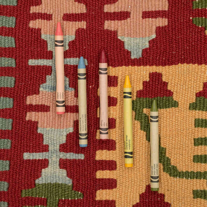 Nueva Alfombra Turca Kilim - 115 cm x 177 cm - K0082010