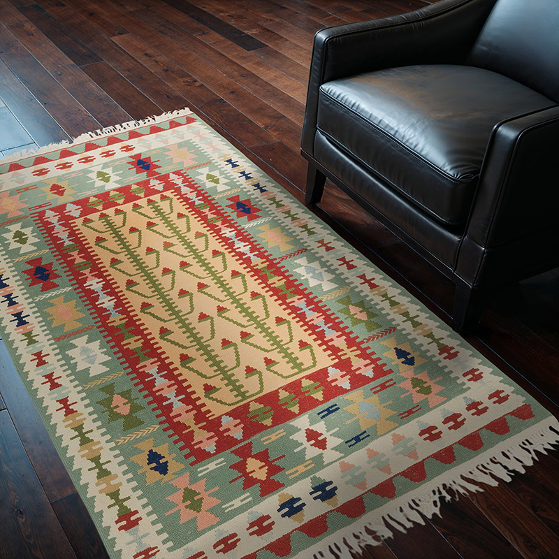 Nueva Alfombra Turca Kilim - 115 cm x 177 cm - K0082010