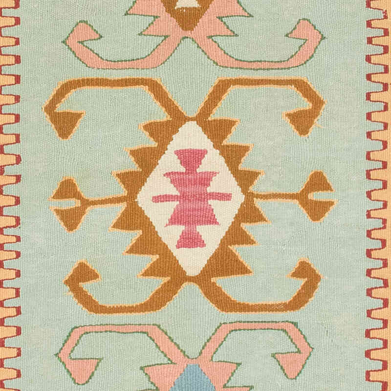 Yeni Kök Boya El Dokuma Kilim - 116 cm x 181 cm - K0082012