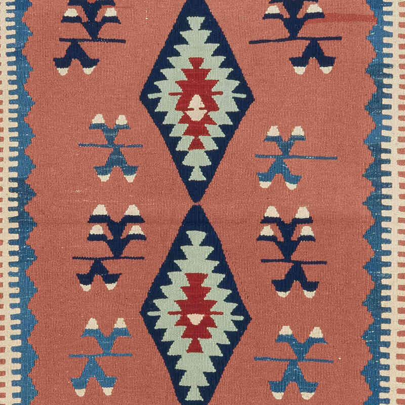 New Handwoven Turkish Kilim Rug - 121 cm x 170 cm - K0082013