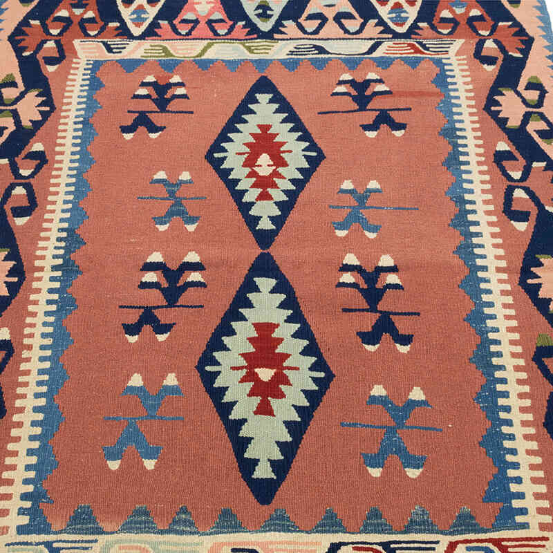 New Handwoven Turkish Kilim Rug - 121 cm x 170 cm - K0082013