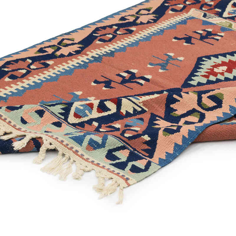 New Handwoven Turkish Kilim Rug - 121 cm x 170 cm - K0082013