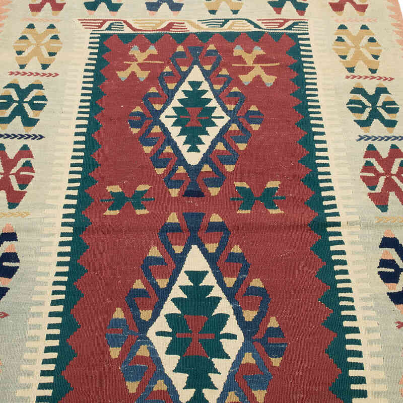 Yeni Kök Boya El Dokuma Kilim - 118 cm x 178 cm - K0082014