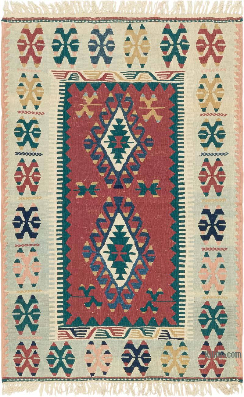 Yeni Kök Boya El Dokuma Kilim - 118 cm x 178 cm - K0082014