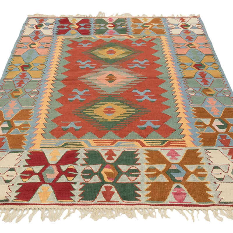Nueva Alfombra Turca Kilim - 120 cm x 176 cm - K0082016