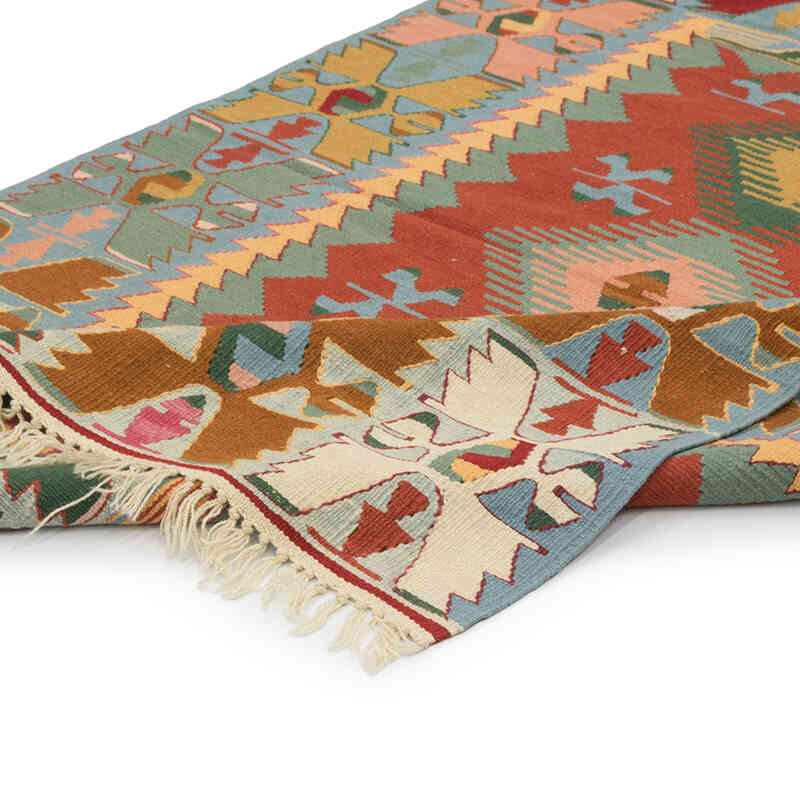 Nueva Alfombra Turca Kilim - 120 cm x 176 cm - K0082016