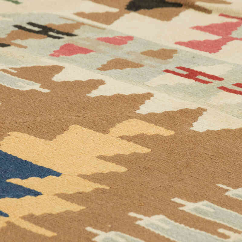 New Handwoven Turkish Kilim Rug - 3' 11" x 5' 8" (47" x 68") - K0082018